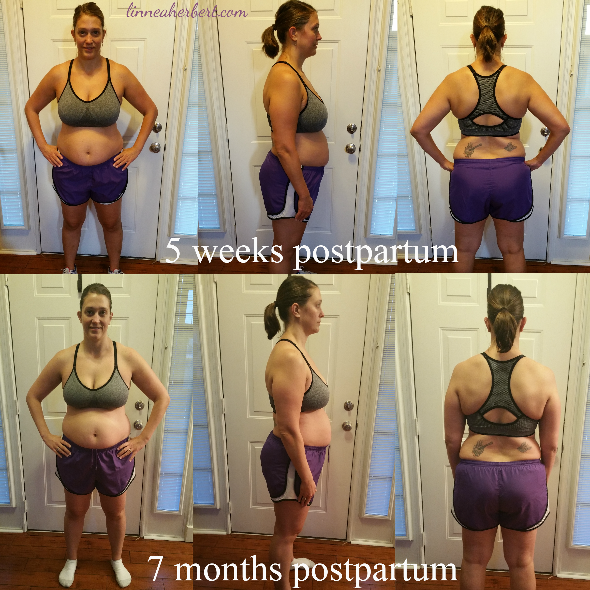 My current postpartum transformation (or lack thereof).